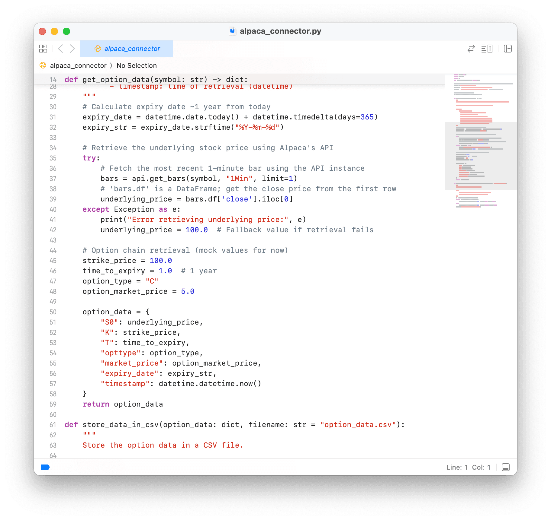 Quantum Mechanics Trading Bot