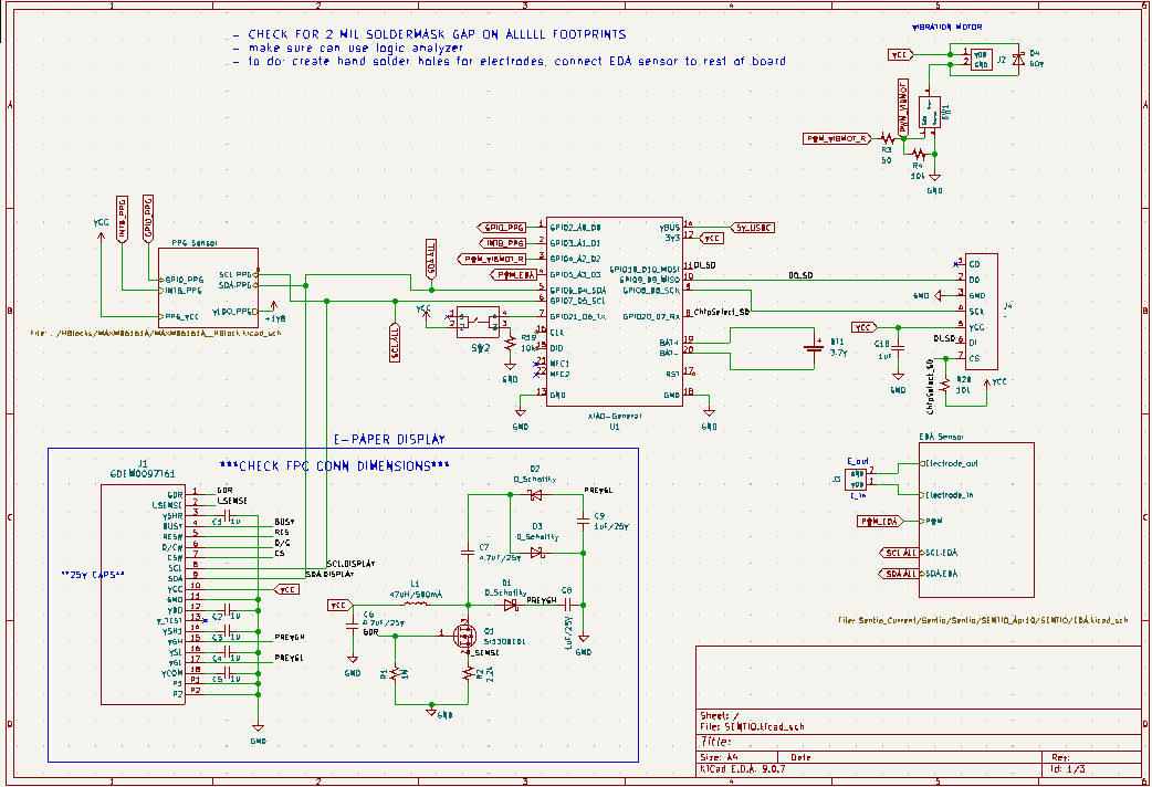 Sentio electrical schematic